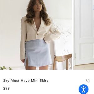 DJERF Ave must have mini skirt